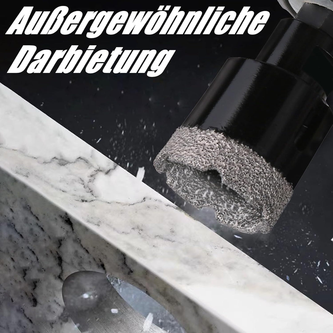 65mm Trocken Diamant Kernbohrer, M14 Gewindeanschluss Vakuumgelötete Lochsäge für Mauerwerk, Hohlloc