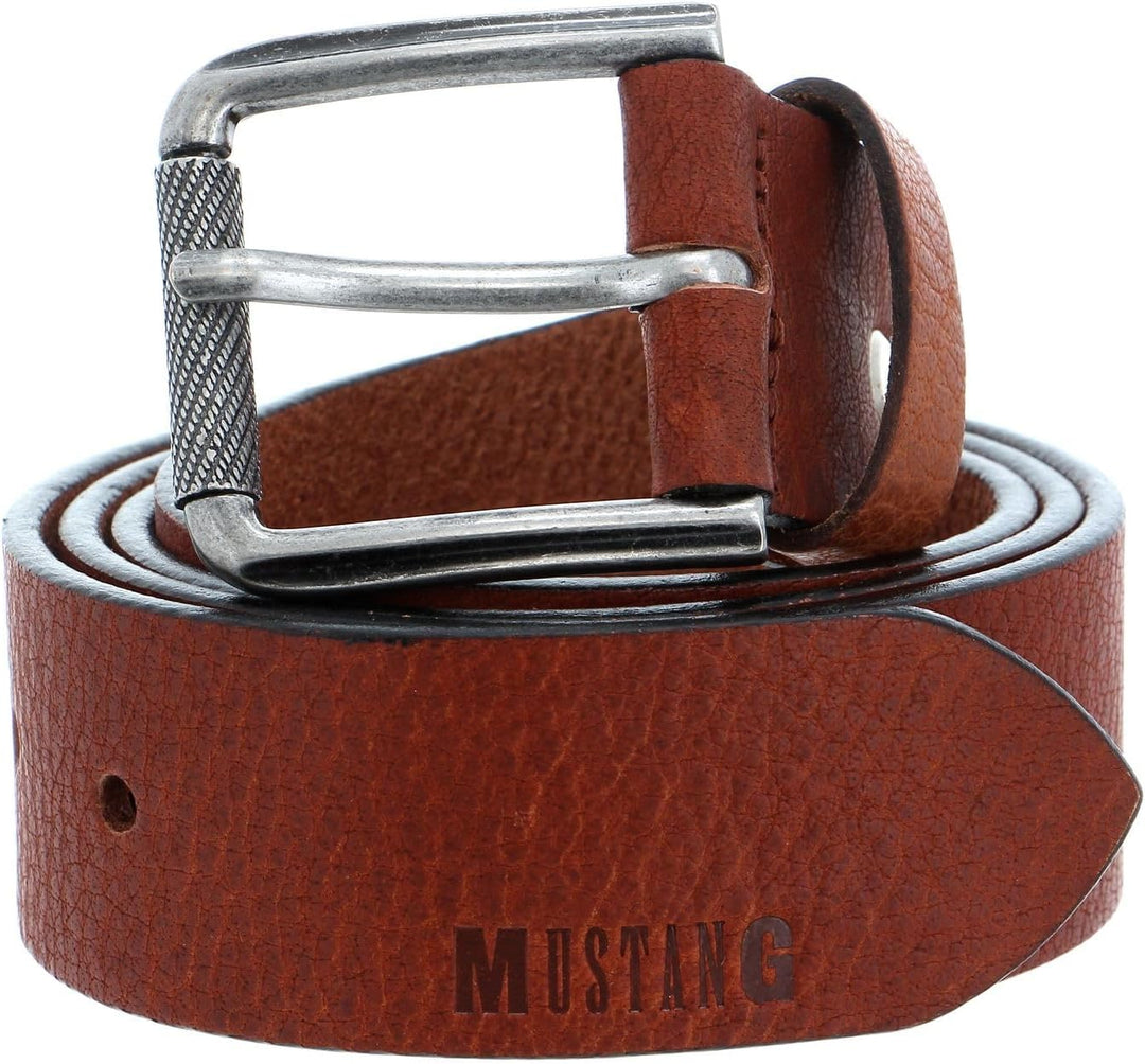 MUSTANG Adjustable Men´s Belt W85 Cognac