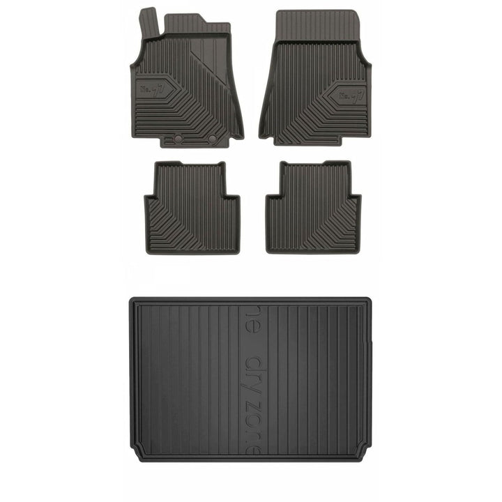 Satz Fussmatten und Gummimatte für Mercedes A W169 2004-2012