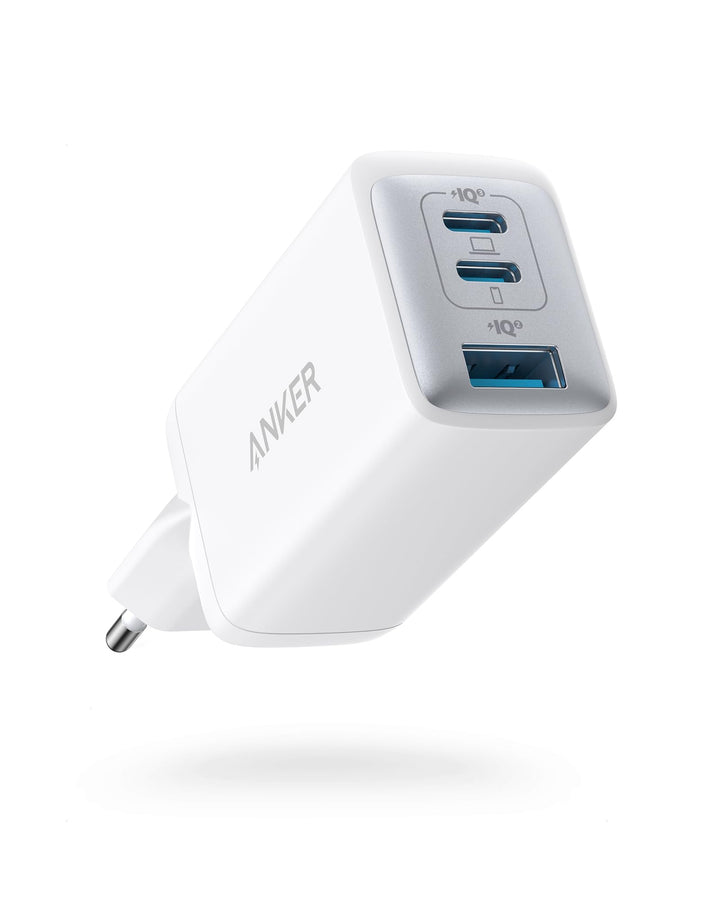 Anker USB C Ladegerät (Nano II 65W) Pod 3-Port PPS Schnellladegerät, iPad Ladegerät, Kompaktes USB-C