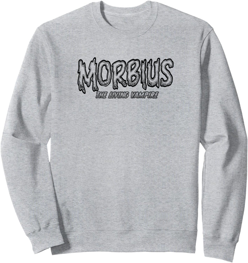 Marvel Morbius The Living Vampire Logo Sweatshirt