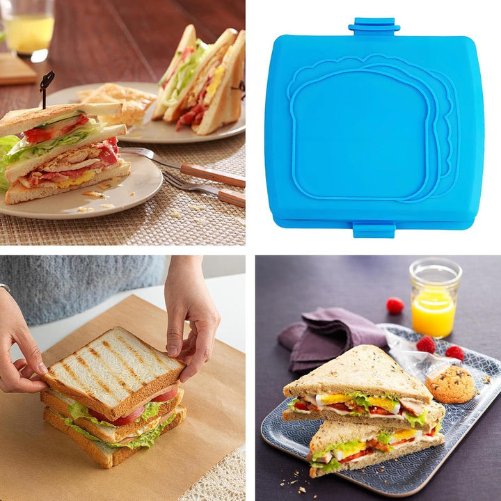 Sandwichmaker Grillkäsezubereiter Blau, Blau