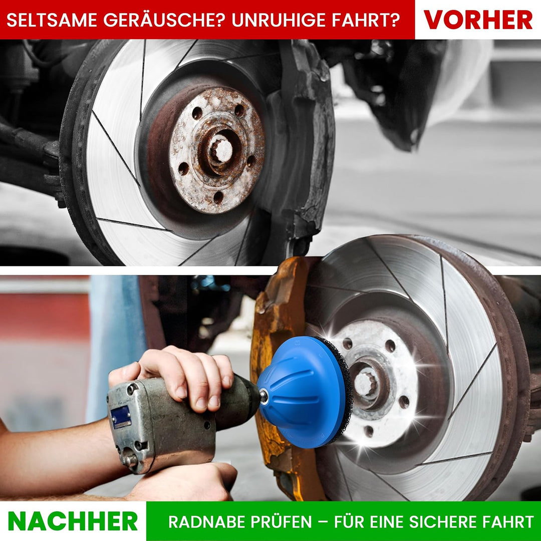 FACELIFT Radnabenschleifer Ø150mm – inkl. Schleifpad, Adapter & Tasche – für saubere Radaufnahme & f