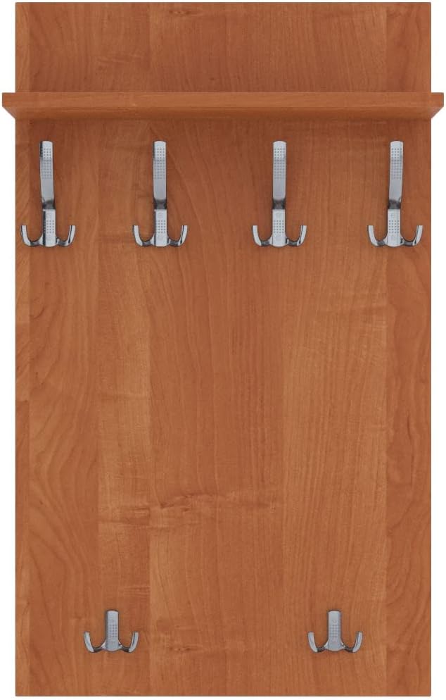 AKKE 100x60 | MAXI Garderobenpaneel Wandgarderobe Garderobe Wandpaneel Kleiderstange CHROM | ERLE 10