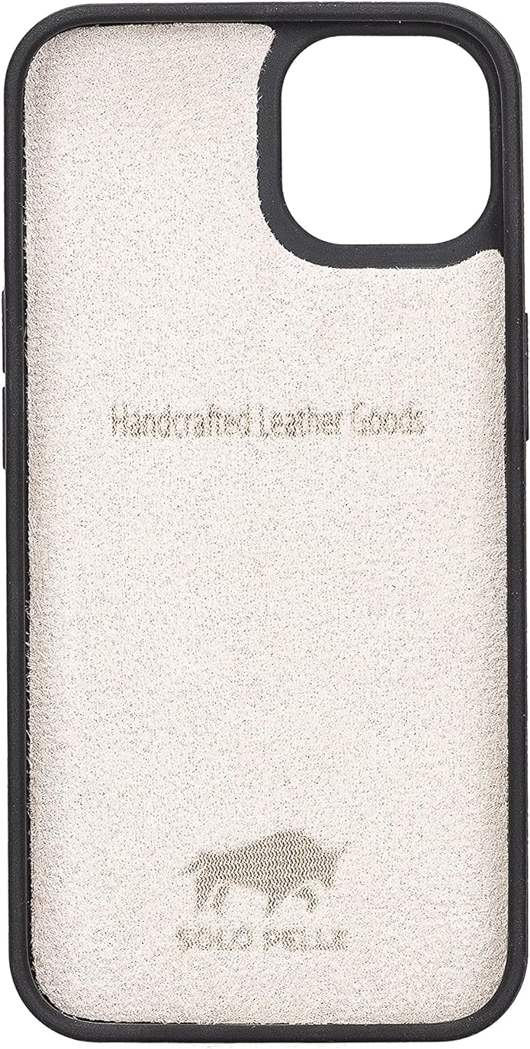 Solo Pelle Lederhülle kompatibel für iPhone 13 in 6.1 Zoll abnehmbare Hülle (2in1) Harvard Double in