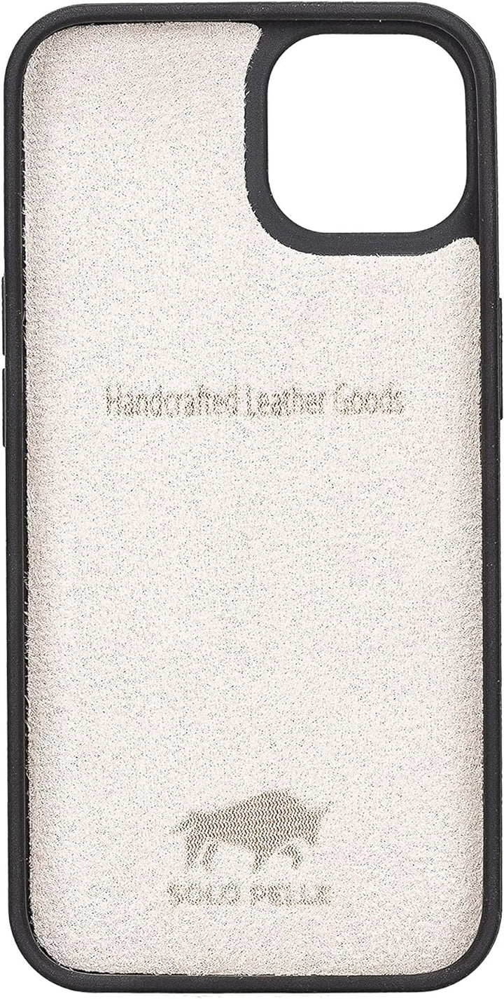 Solo Pelle Lederhülle kompatibel für iPhone 13 in 6.1 Zoll abnehmbare Hülle (2in1) Harvard Double in