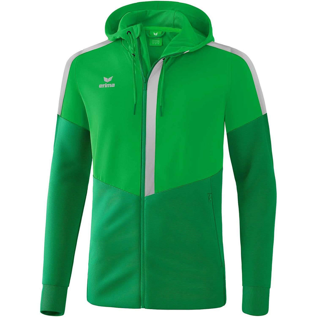 Erima Herren Präsentationsjacke Tracktop Squad 3XL Fern Green/Smaragd/Silver Grey, 3XL Fern Green/Sm