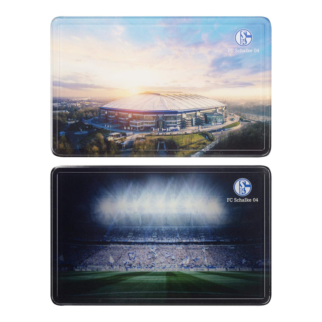 FC Schalke 04 - S04 Frühstücksbrettchen Arena 2er-Pack