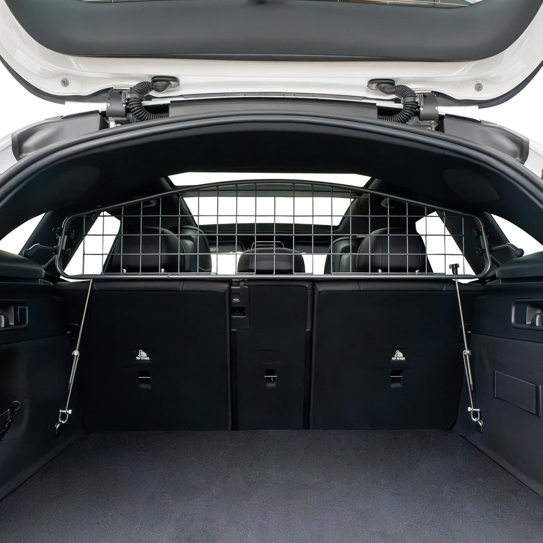 Travall Hundegitter kompatibel mit Mercedes Glc (2022-) Fahrzeugspezifischer Kofferraumschutz Gepäck