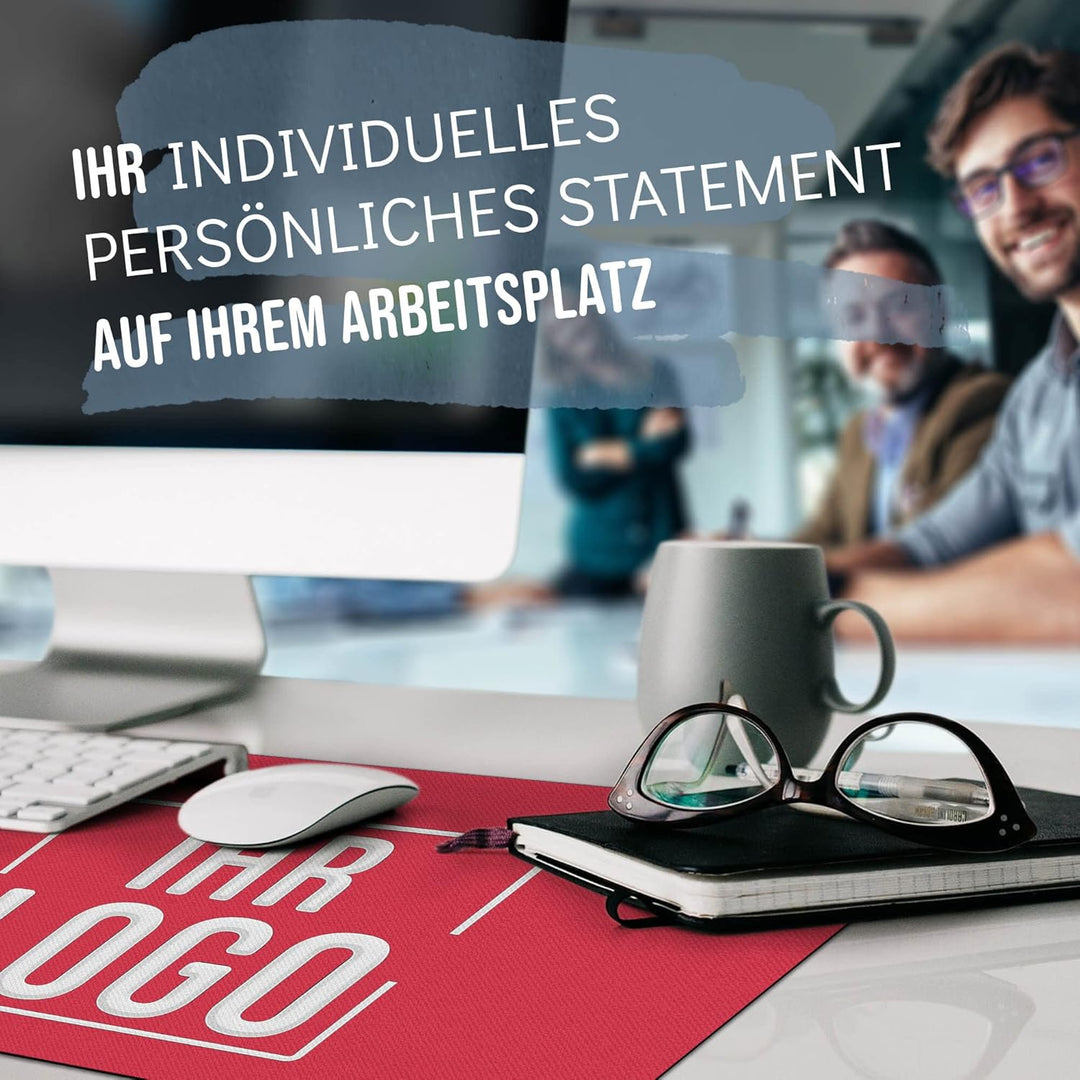 Print Royal PR XXL Mousepad mit Logo und Text selbst gestalten - Personalisierte Geschenke für Chef