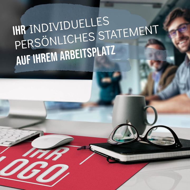 Print Royal PR XXL Mousepad mit Logo und Text selbst gestalten - Personalisierte Geschenke für Chef