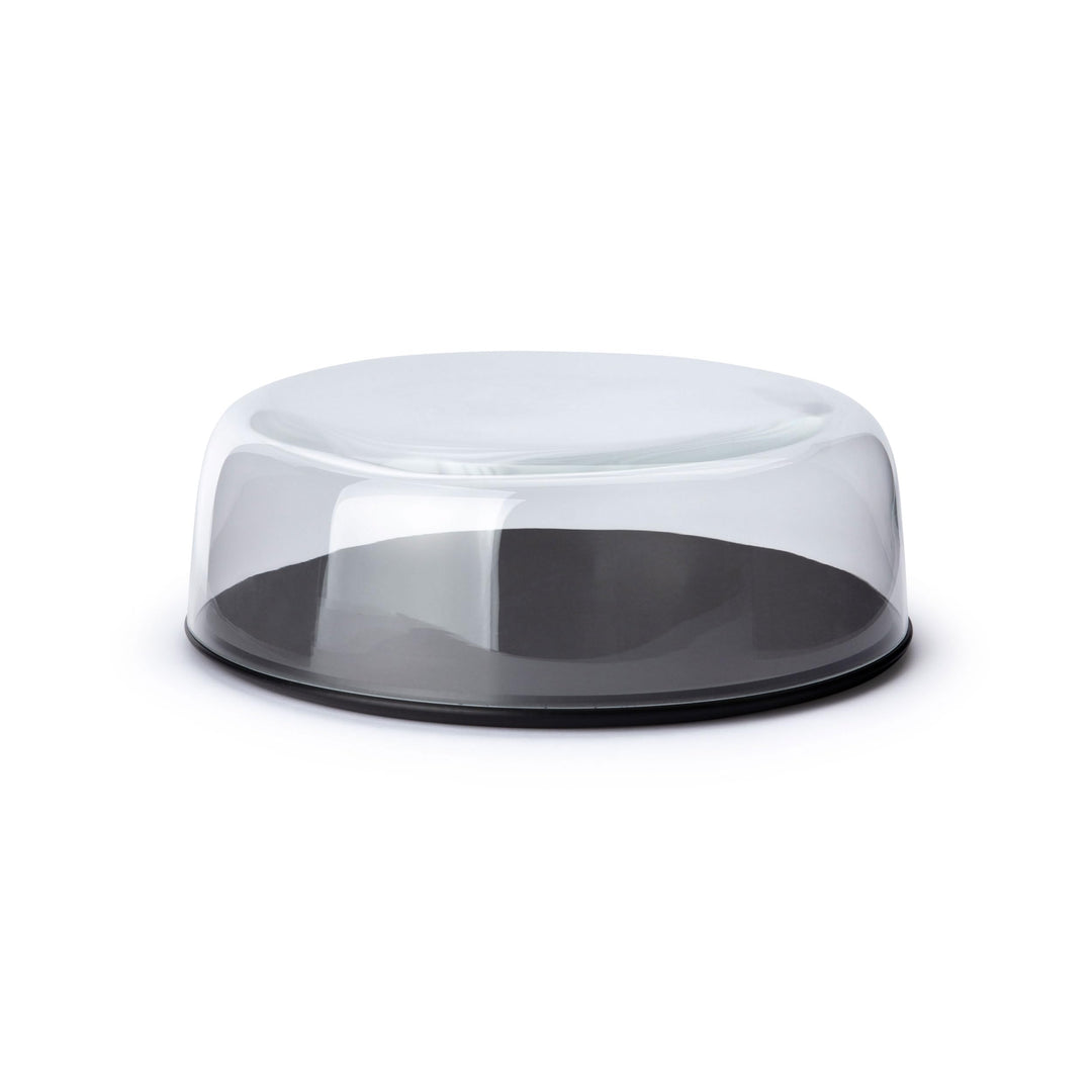 Continenta Duracore Käsebrett mit Glocke aus mundgeblasenem Glas, Ø 27 cm