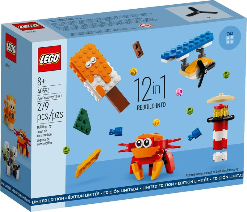 MPO Lego Creator Fun Creativity 12 in 1 Promo-Set 40593 Building Blocks 3+