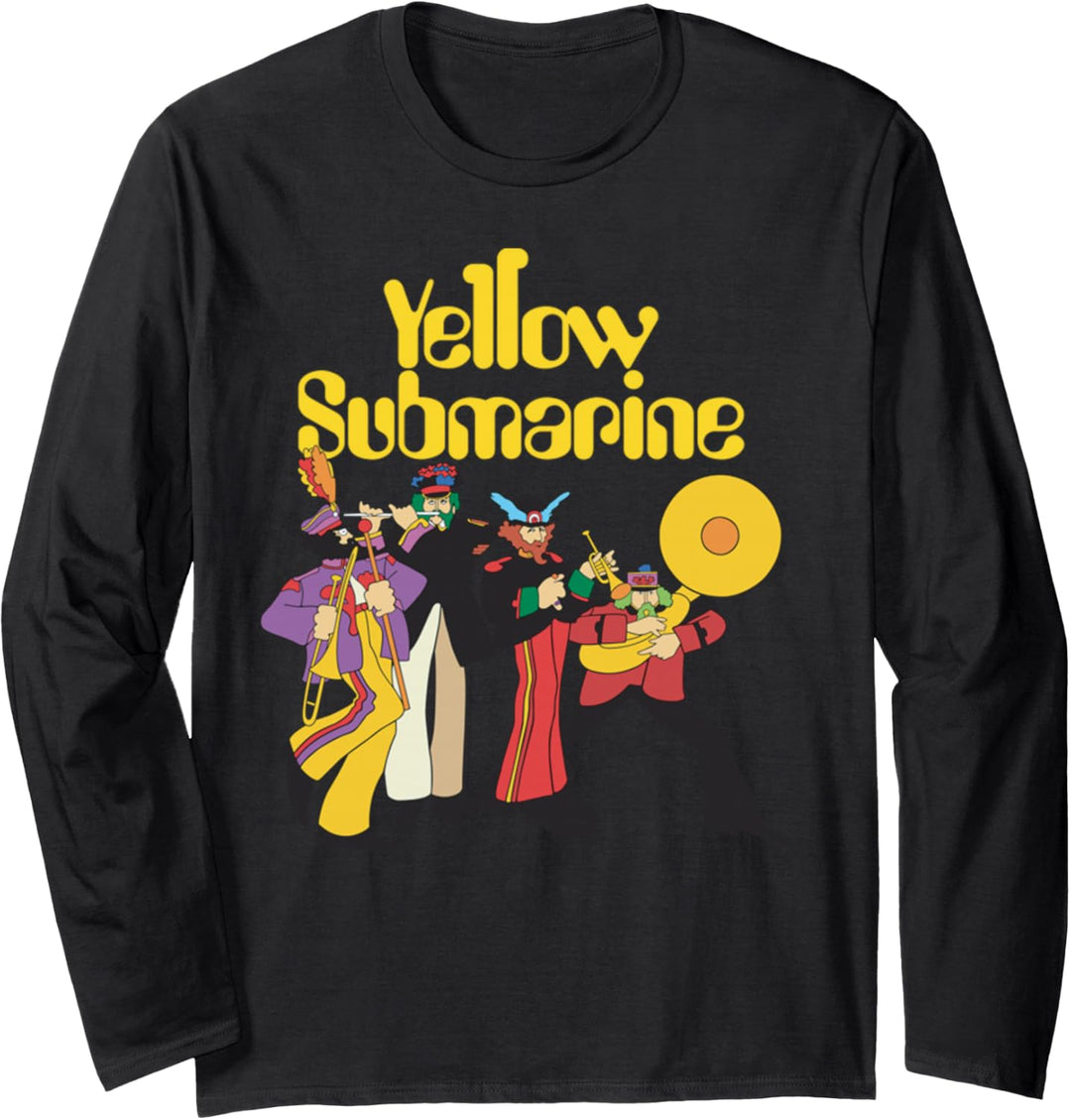 Die Beatles Yellow Submarine Party Langarmshirt