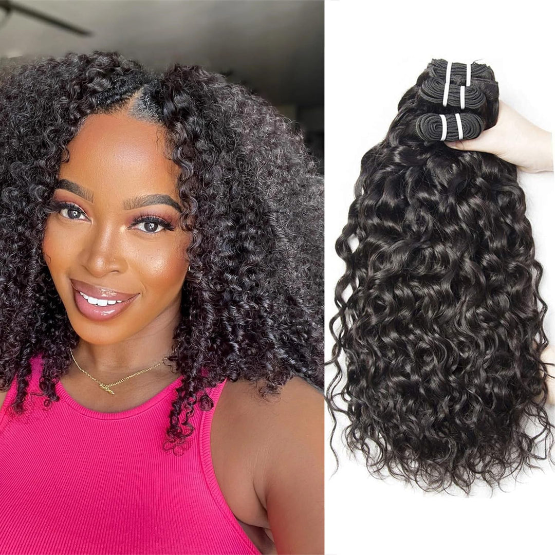 human hair Brasilian Kinky Curly Bundles 3 Bundles 80g/Bundle (Total 240g), 12x12x12 Inches, Natural