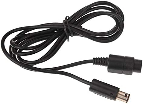 DARLINGTON & Sohns Schwarzer Controller Verlängerungskabel für Nintendo Game Cube Controller Schwarz