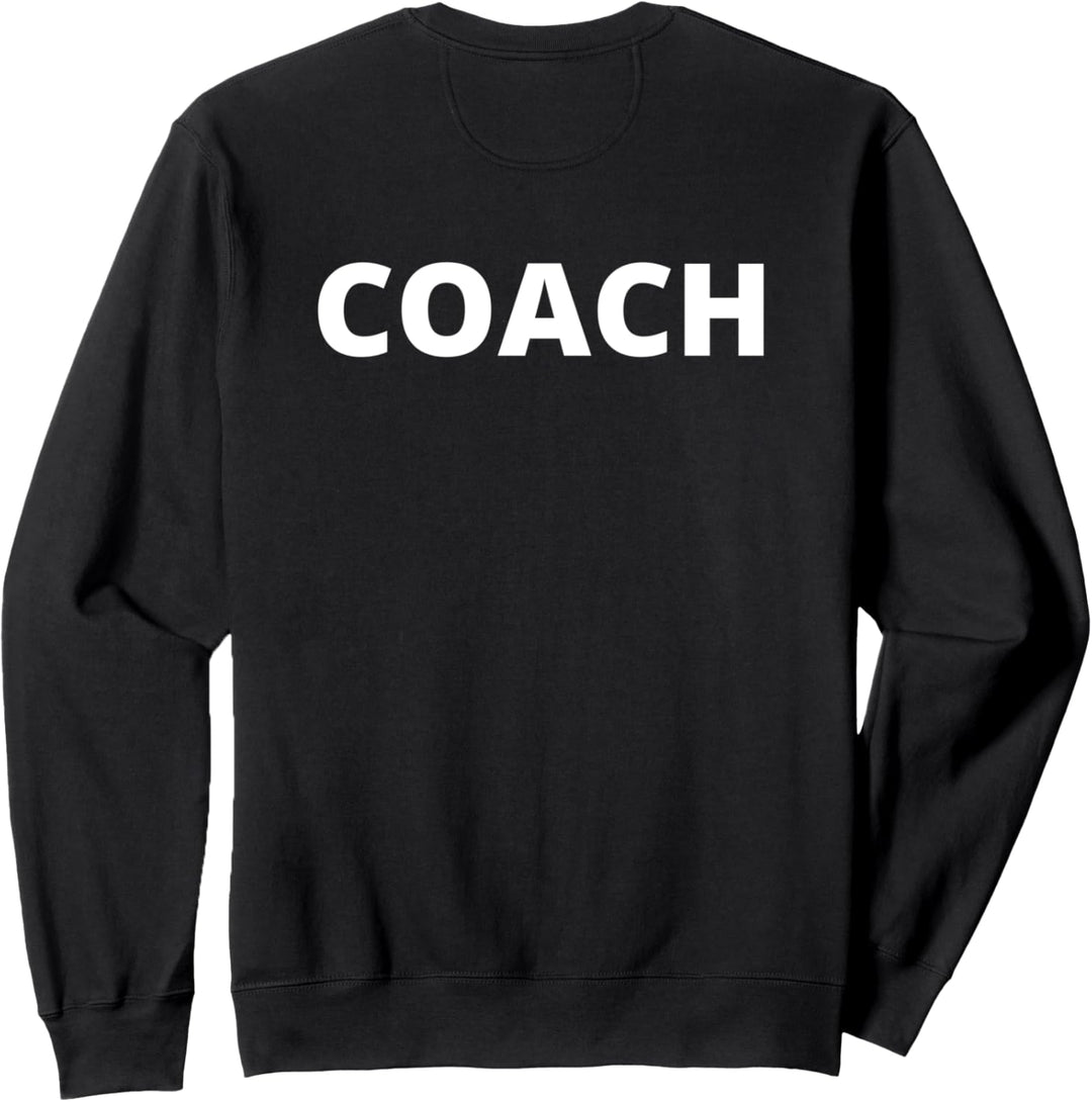 Coach Trainer Rückseite Hinten Rücken Sweatshirt
