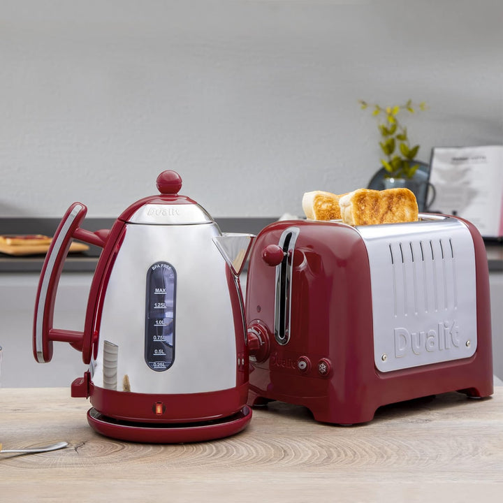 Dualit 26221 2 Scheiben Lite Toaster gloss, rot