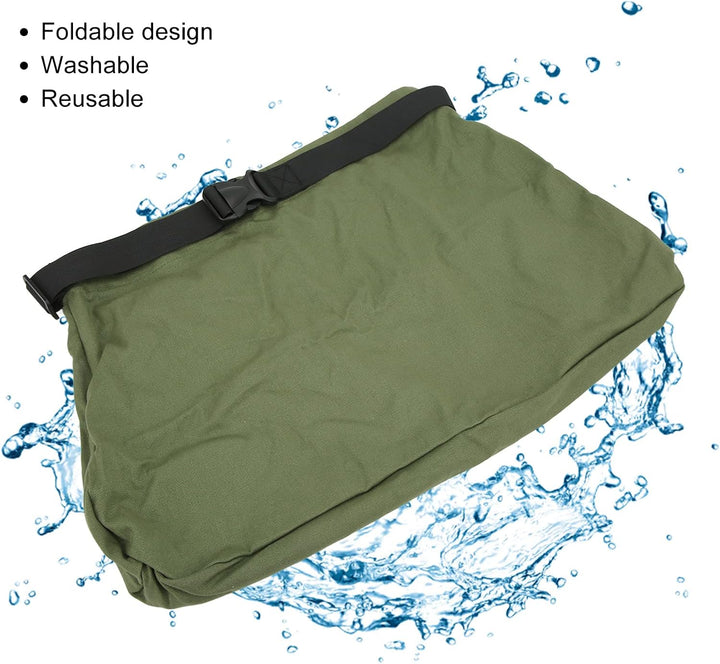 plplaaoo Obstpflücktasche,Pilzjagdtasche, Pilzsuchtasche, waschbare, Wiederverwendbare, Faltbare Sam