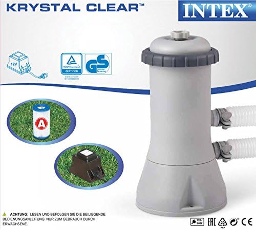 Intex 457x122 cm Easy Pool 289013 incl. Filteranlage, Sicherheitsleiter