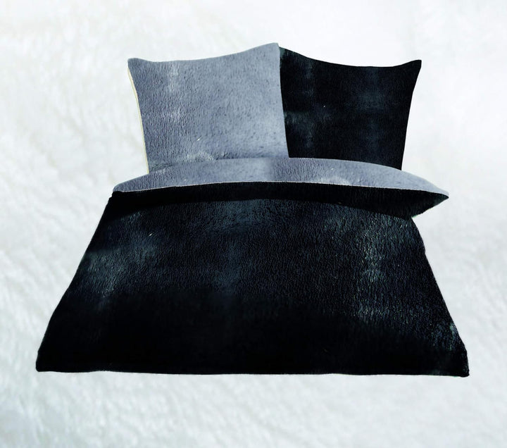 Gözze - Wendebettwäsche, Cashmere-Feeling, Bettbezug: 135 x 200 cm, Kissenbezug: 80 x 80 cm, Mikrofa