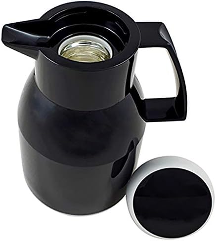 Helios 2744002 Kunststoff Isolierkanne Wash 1 L, schwarz, Schwarz