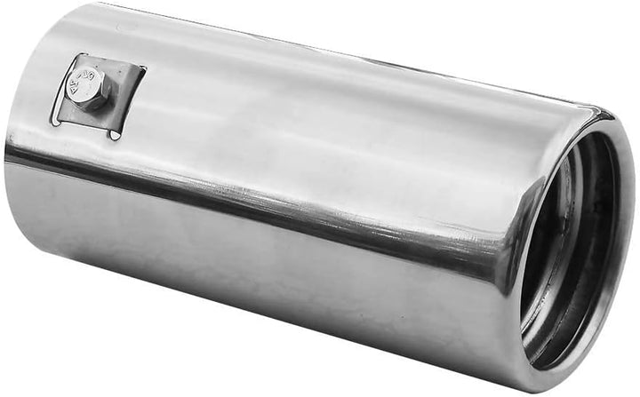 Auspuffblende Endrohr Auspuff Universell Schalldampf Endrohrblenden Blende Sport Edelstahl Rund von
