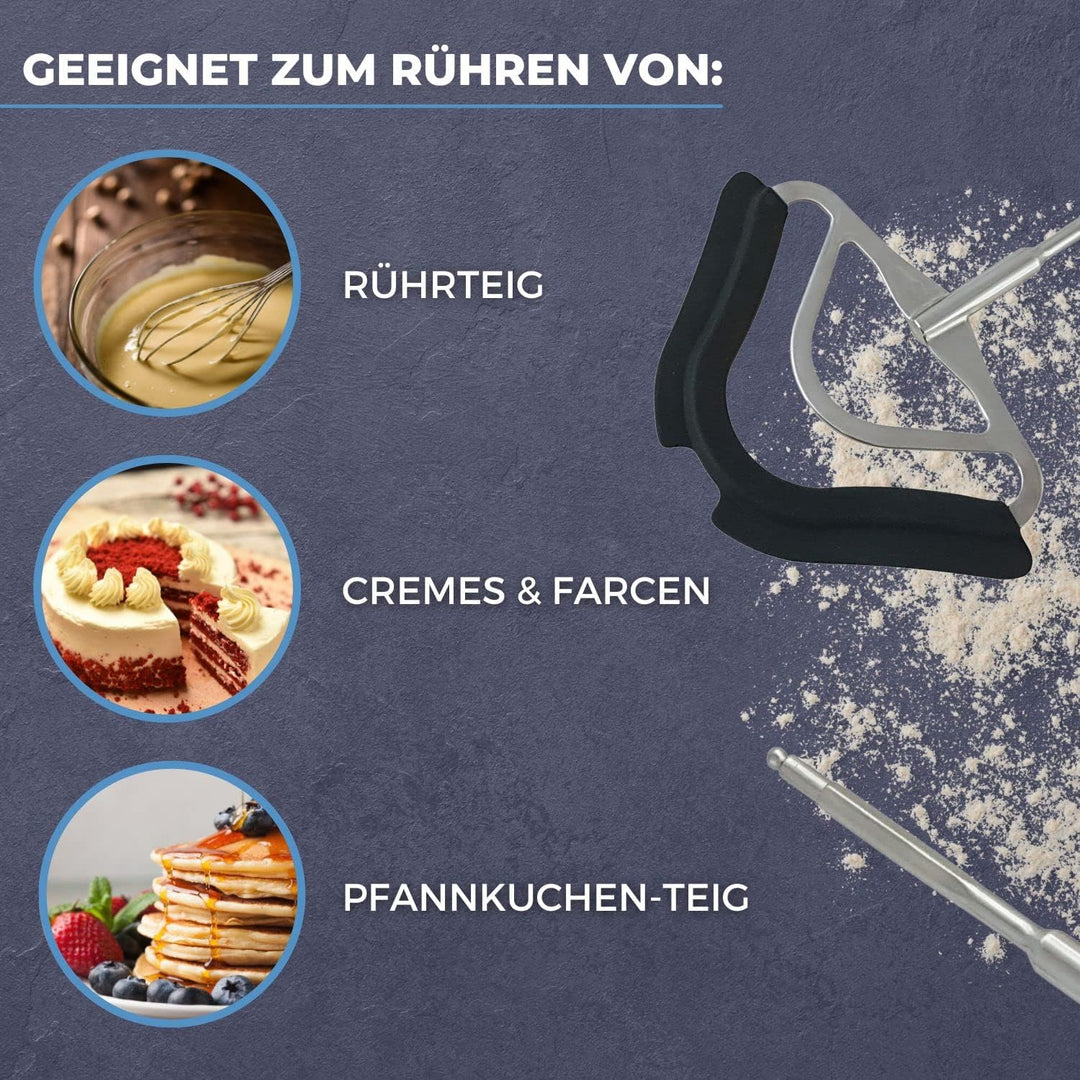 Lichtblau Rührbesen 659889 für Bosch Küchenmaschine I 00659889 Ersatz Schneebesen passend für MUM5 M