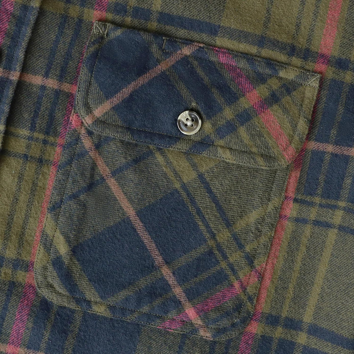 Dubinik® Flanellhemd Herren Button Down Kariert Baumwollhemd Freizeithemd Hemd Herren Langarm mit Zw