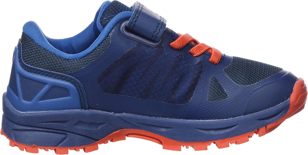 McKINLEY Unisex Kinder Kansas Ii Aqb Hausschuh 28 EU Blue Petrol Red, 28 EU Blue Petrol Red