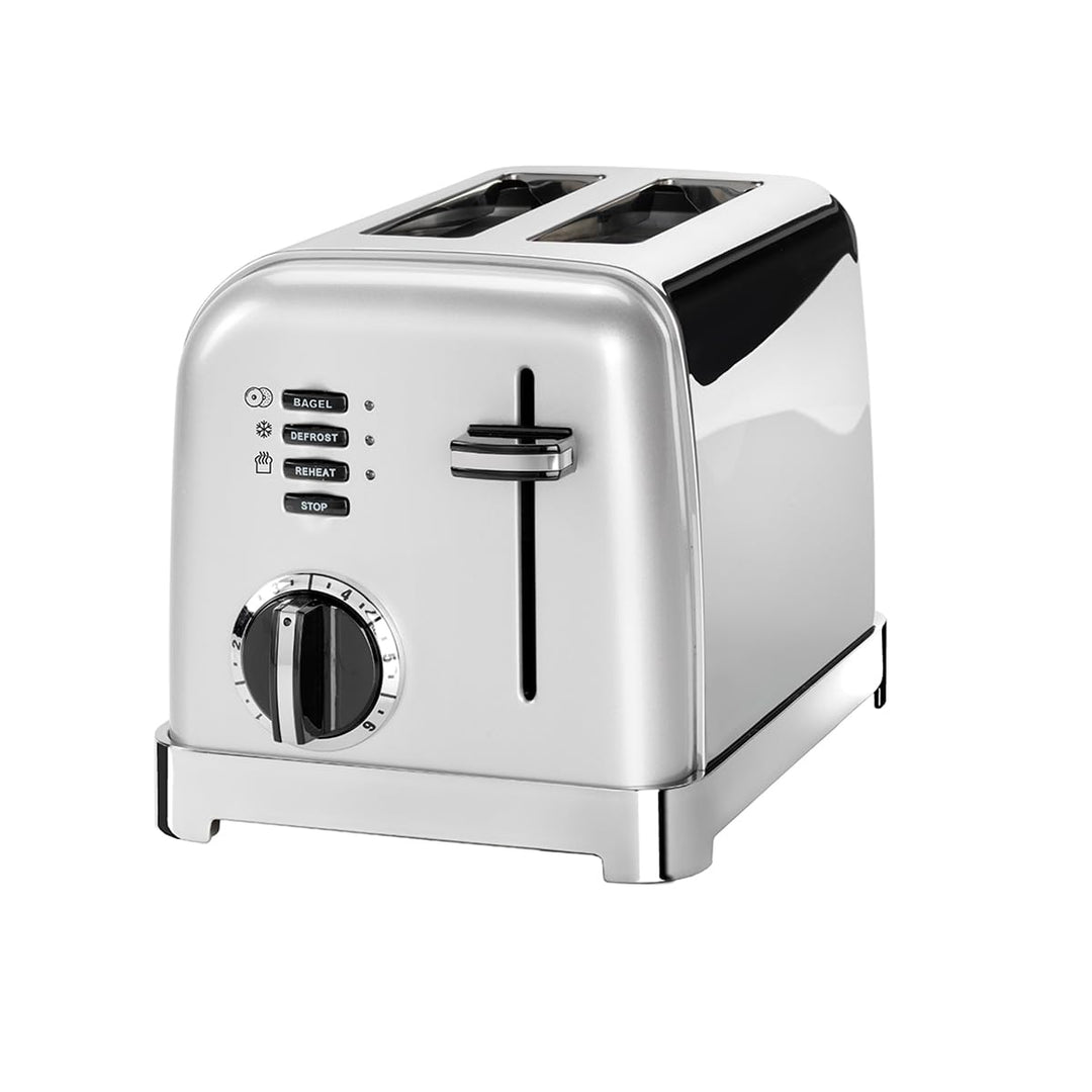 Cuisinart 2-Schlitz CPT160SE Style Collection 2-Schlitz-Toaster, Edelstahl,silber Pearl, Pearl