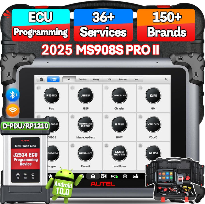 Autel MaxiSYS MS908S PRO II: 2025 J2534 ECU Programmierung Kodierung Anpassung, Level-Up von MS908S