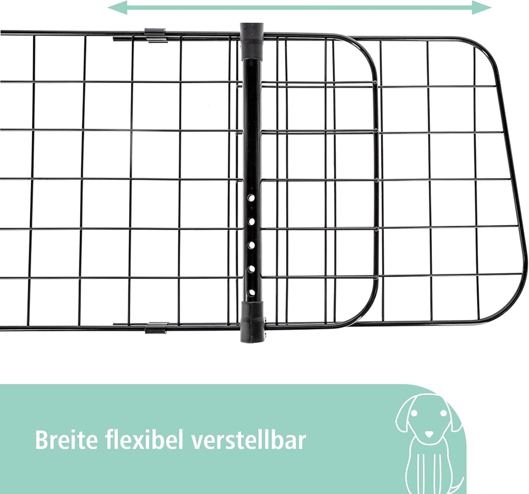 Kerbl Maxi-Pet 80581 Autoschutzgitter, 96-145 x 30
