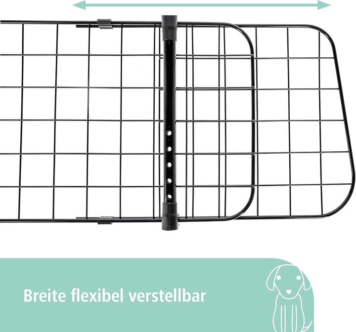 Kerbl Maxi-Pet 80581 Autoschutzgitter, 96-145 x 30