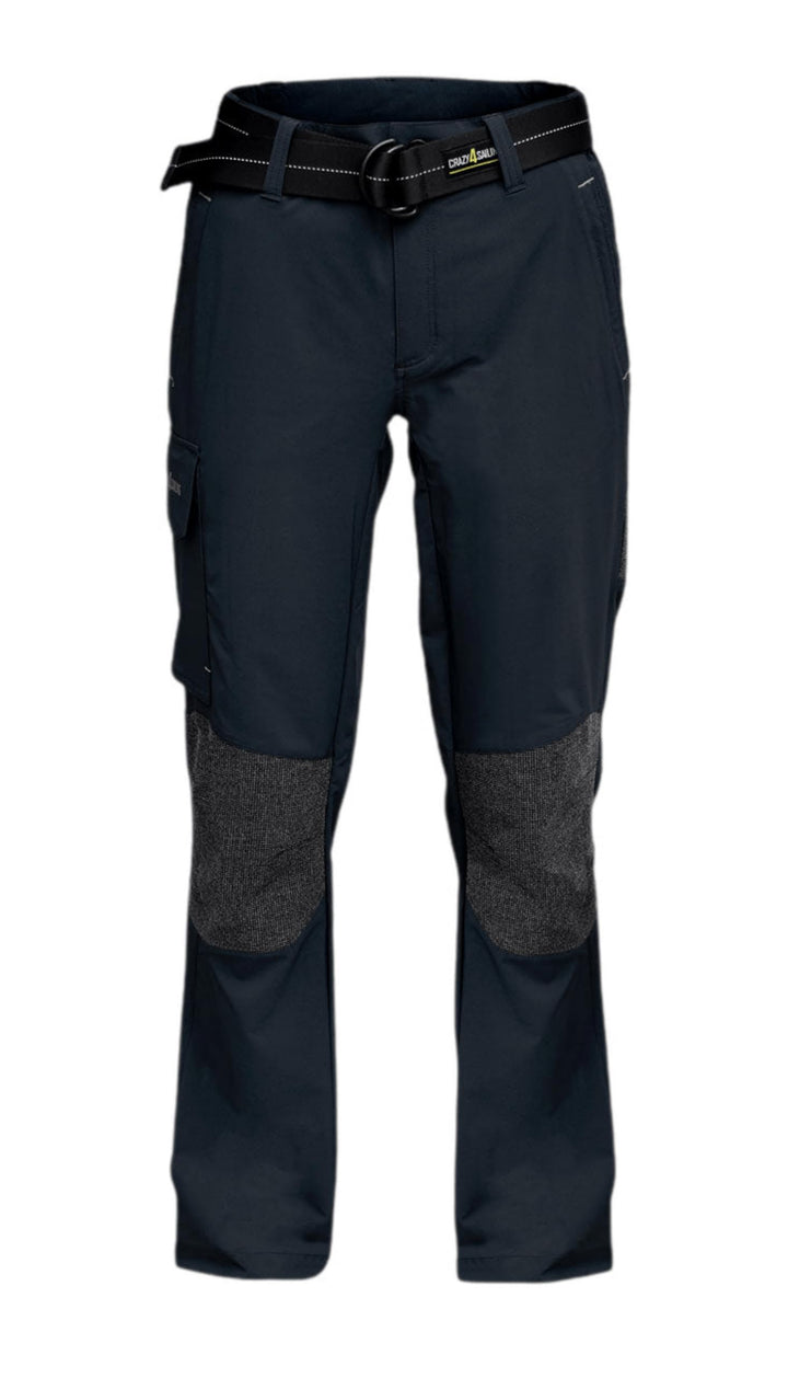 crazy4sailing Unisex Deck Segel-Bundhose – schnelltrocknend, 4‑Wege‑Stretch, UPF40+, verstärkte Knie