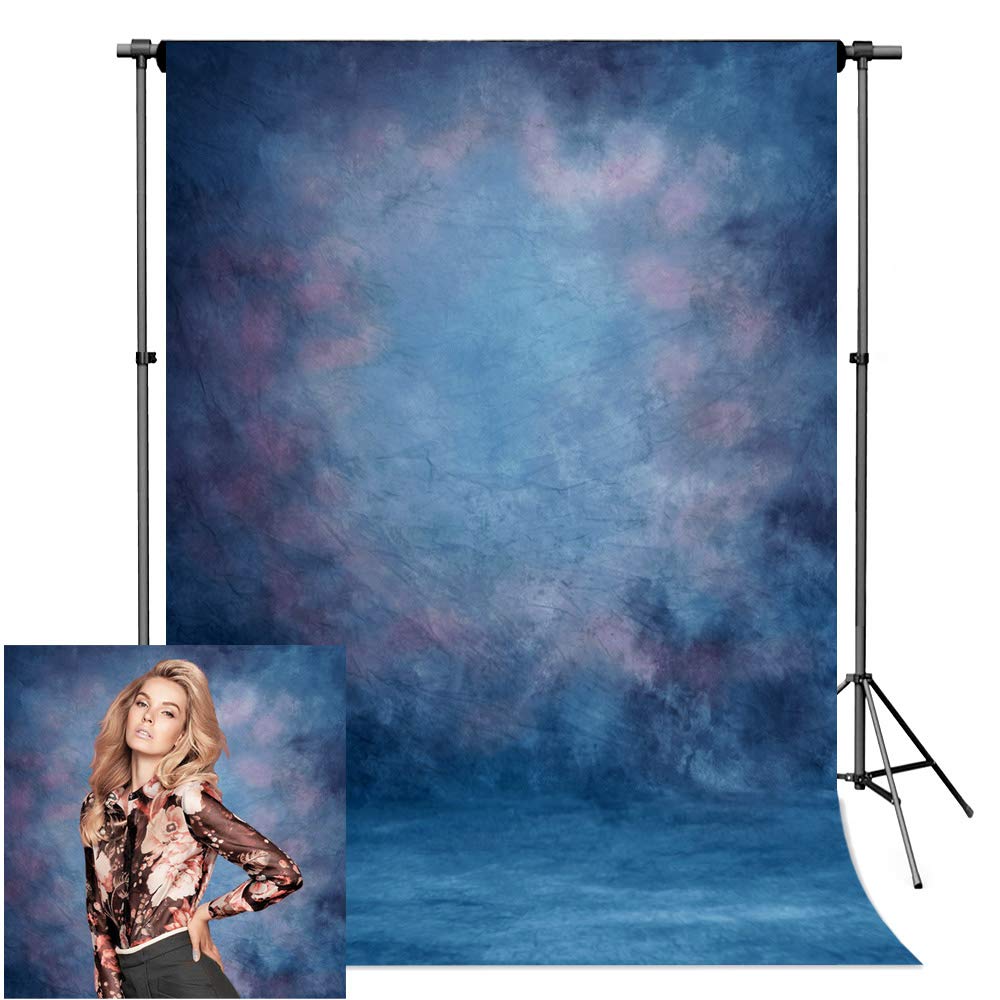 Fotohintergrund, 1,5 x 2,2 m Abstraktes Aurora Blue Foto Hintergrund, Professioneller Fotografie Hin