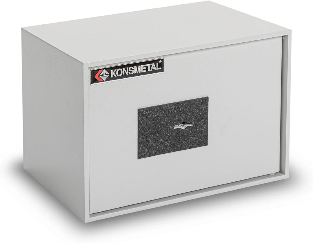 Konsmetall - Tresor für Zuhause Kolibri 2.0 20 S1, Safe Tresor mit Schlüssel Abschliessbar, Möbeltre