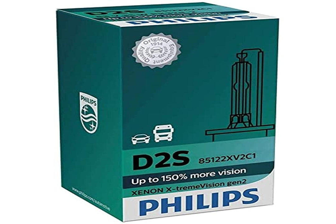 D2S 35W P32d2 Xenon Xtreme Vision 150% 1st. Philips 85122XVC1 weiss