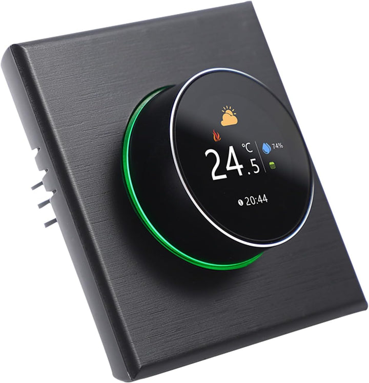 Smart WiFi Thermostat for Water/Gas Boiler, Programmable Button Control Per Week/Mobile App/Voice Co