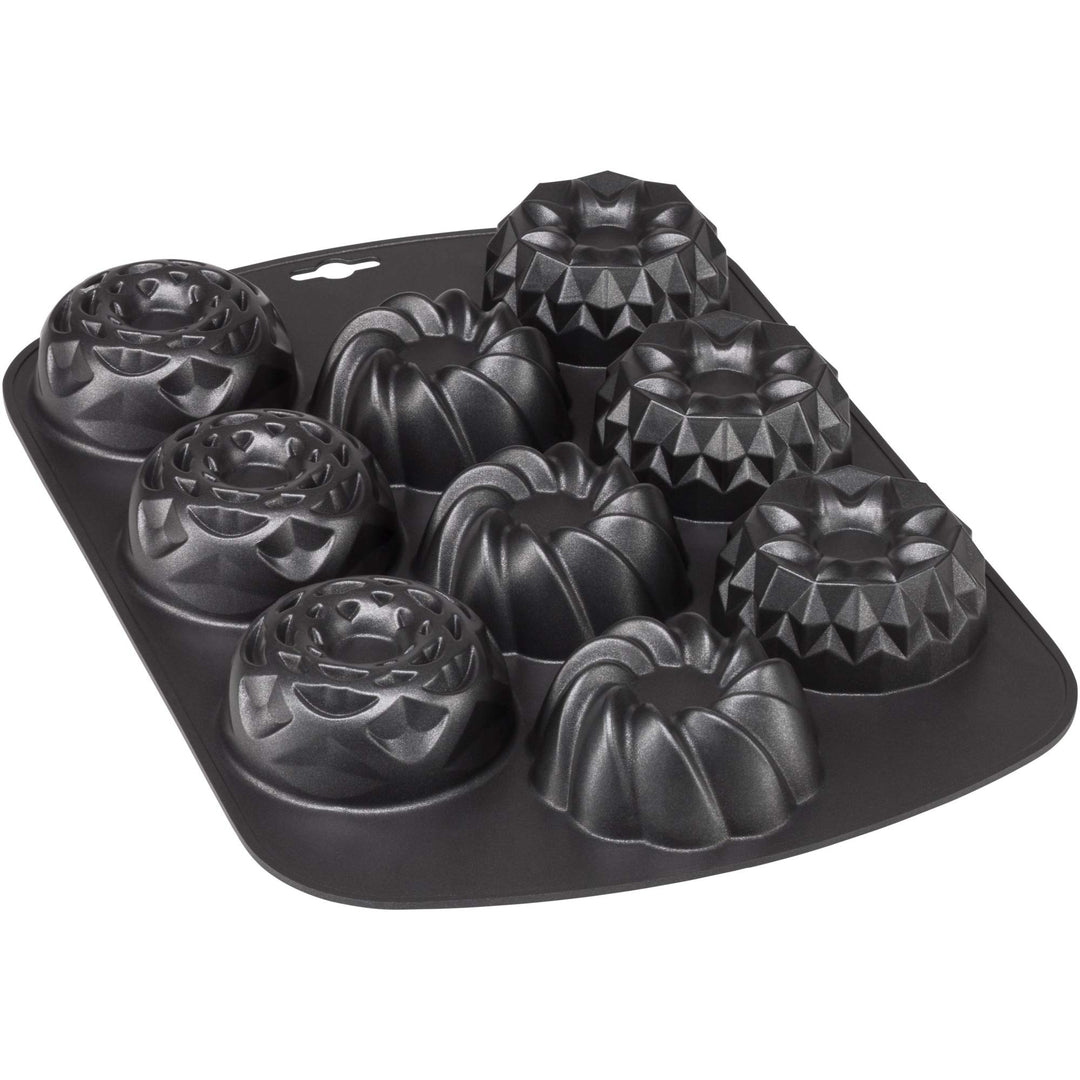 Original Kaiser Inspiration Gugelhupf Muffinform für 9 Muffins, 3 Gugelhupf Designs, Muffin Backblec