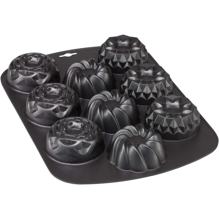 Original Kaiser Inspiration Gugelhupf Muffinform für 9 Muffins, 3 Gugelhupf Designs, Muffin Backblec