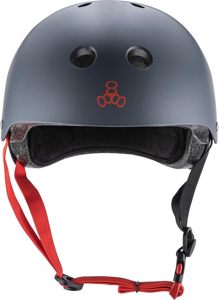 Triple 8 Kopfschutz Brainsaver Double Certification S/M Grau, S/M Grau