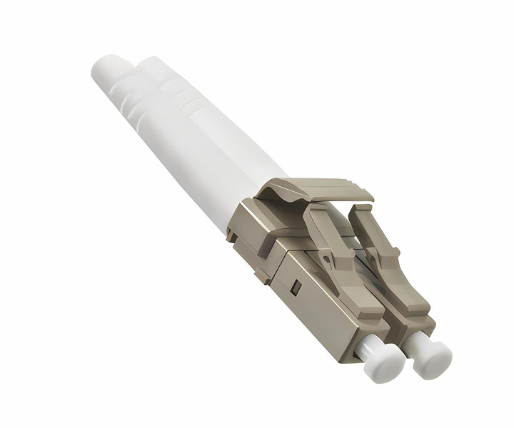 DINIC LWL Kabel OM4, Patchkabel LC/LC Lichtwellenleiter Multimode (50m, violett) 50m violett, 50m vi