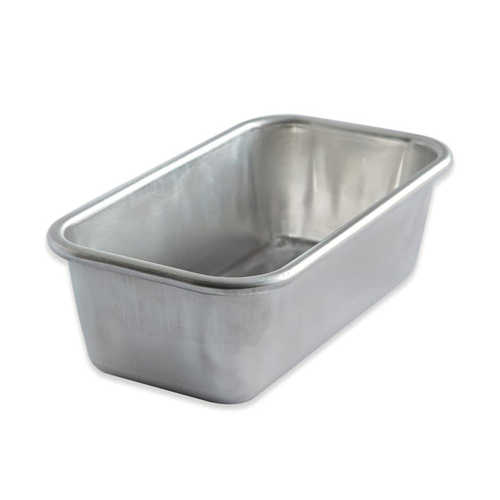 Nordic Ware Naturals 0,5 kg Kastenform aus natürlichem Aluminium mit überlegener Wärmeleitfähigkeit,
