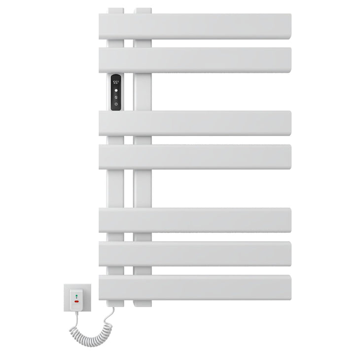 Badheizkörper Elektrisch, Weiss Handtuchheizkörper Elektrisch 450x720mm, Handtuchtrockner Elektrisch