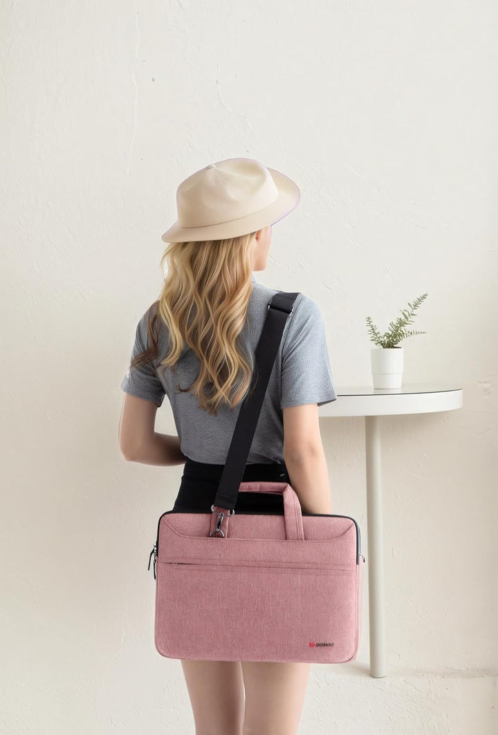 DOMISO 17 Zoll Laptop Tasche Hülle Notebooktasche Wasserdicht Aktentasche Tragetasche Schultertasche