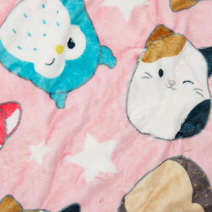 Squishmallows Übergrosse tragbare Decke mit Kapuze 4-6 Jahre, 4-6 Jahre