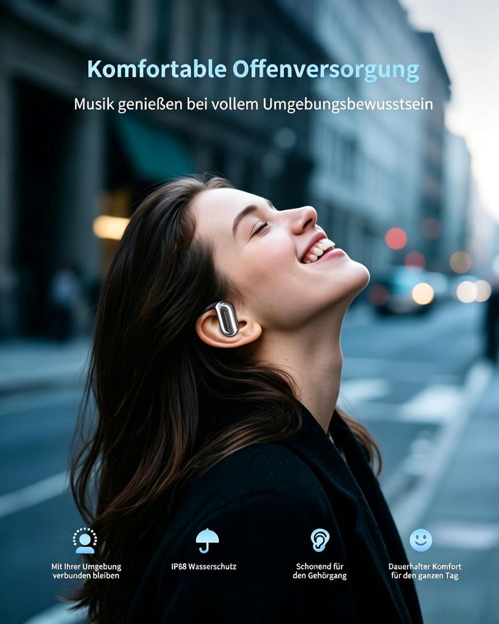 KI Übersetzer Kopfhörer Bluetooth 6.1 4-in-1 Echtzeit 198 Sprachen Übersetzungskopfhörer 50 Std Über
