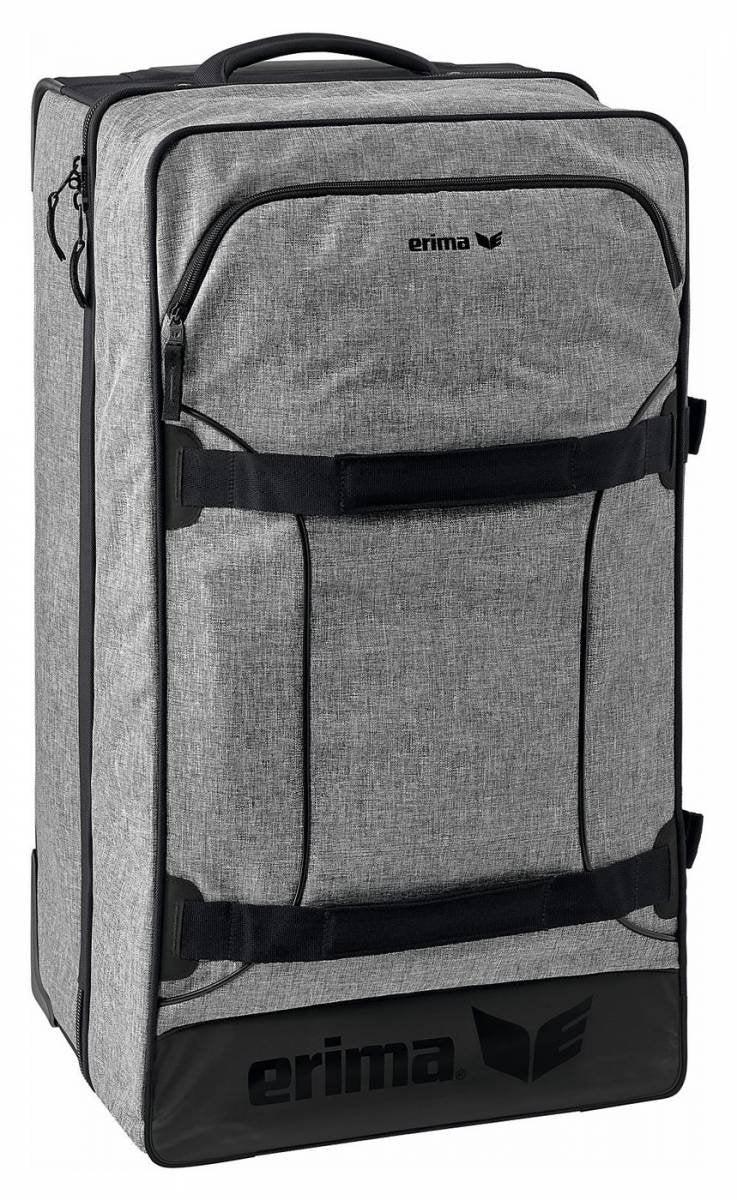Erima Rollkoffer Travel Line Travel Trolley M Grau Melange, M Grau Melange