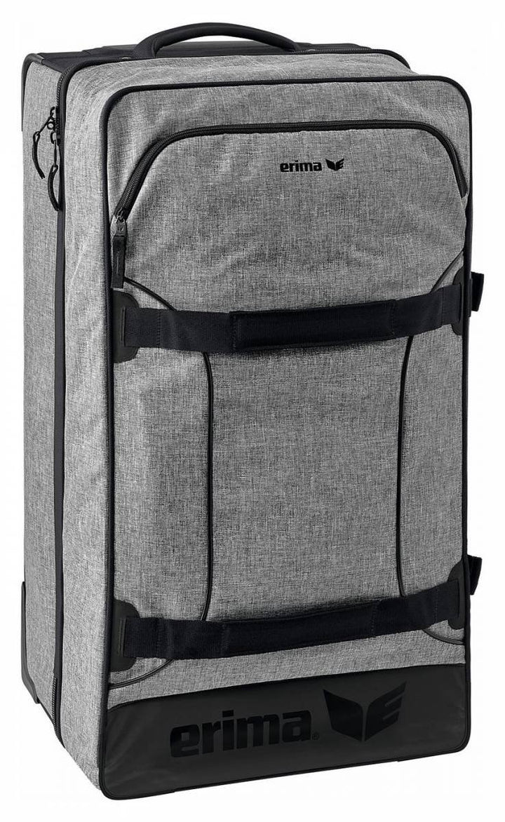Erima Rollkoffer Travel Line Travel Trolley M Grau Melange, M Grau Melange